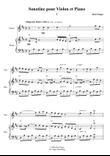 Sonatina for Piano and Violin