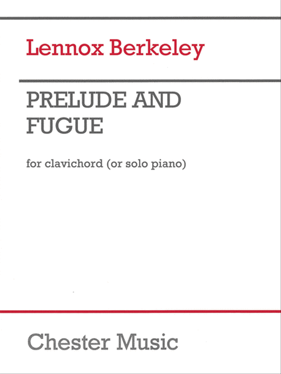 Prelude and Fugue for Clavichord, Op. 55, No. 3 Piano Solo scores gallery preview page 1