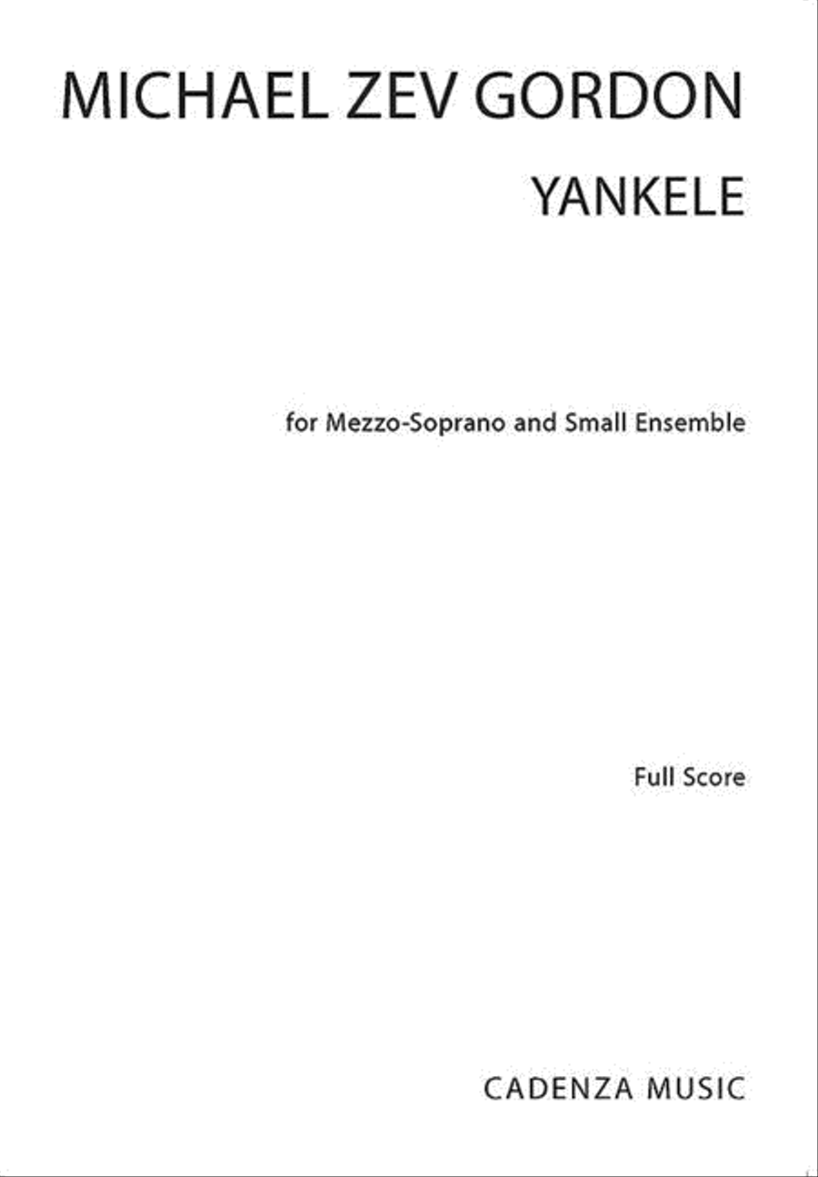 Yankele Small Ensemble scores gallery preview page 1