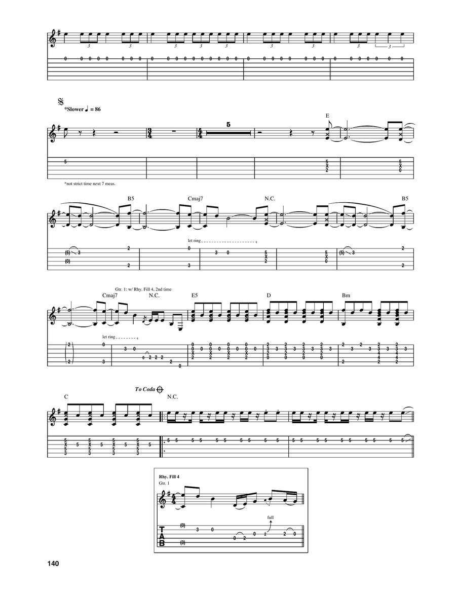 You Keep Me Hangin' On You Keep Me Hangin' On Guitar Tablature scores gallery preview page 2