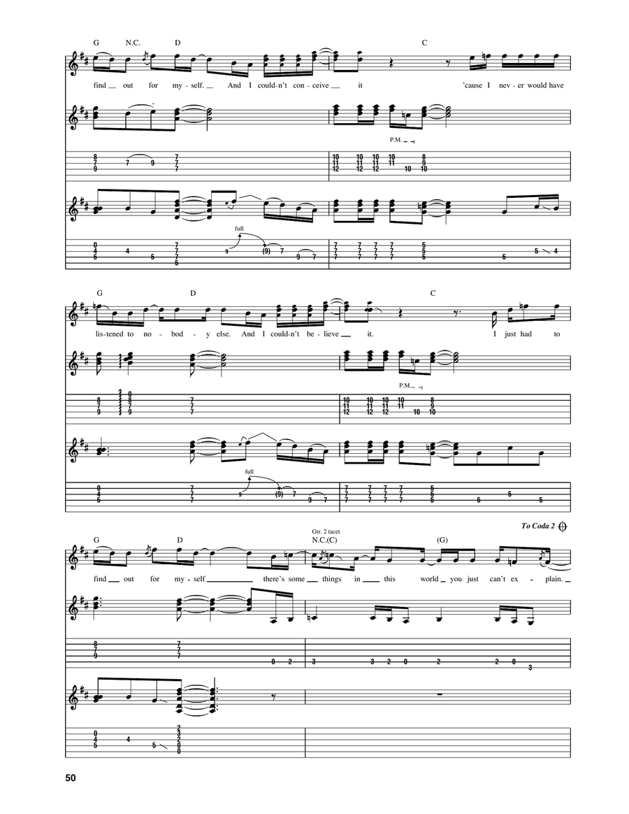 The Legend Of Wooley Swamp Acoustic Guitar scores gallery preview page 3