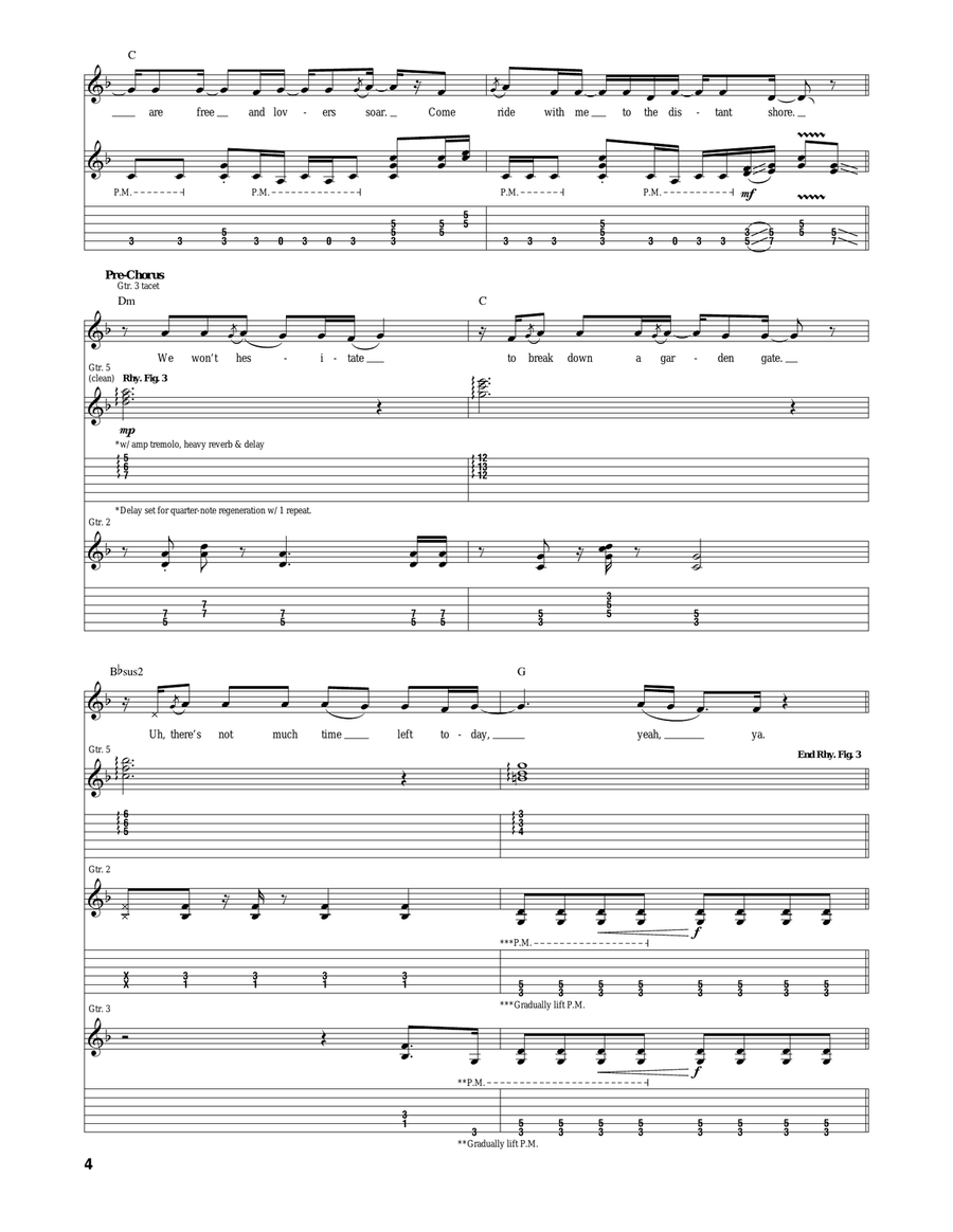Life Is A Highway (from Cars) Acoustic Guitar scores gallery preview page 4
