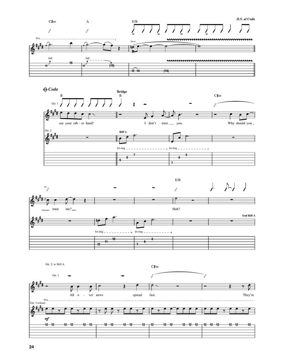 Complete Control Complete Control Electric Guitar scores gallery preview page 3