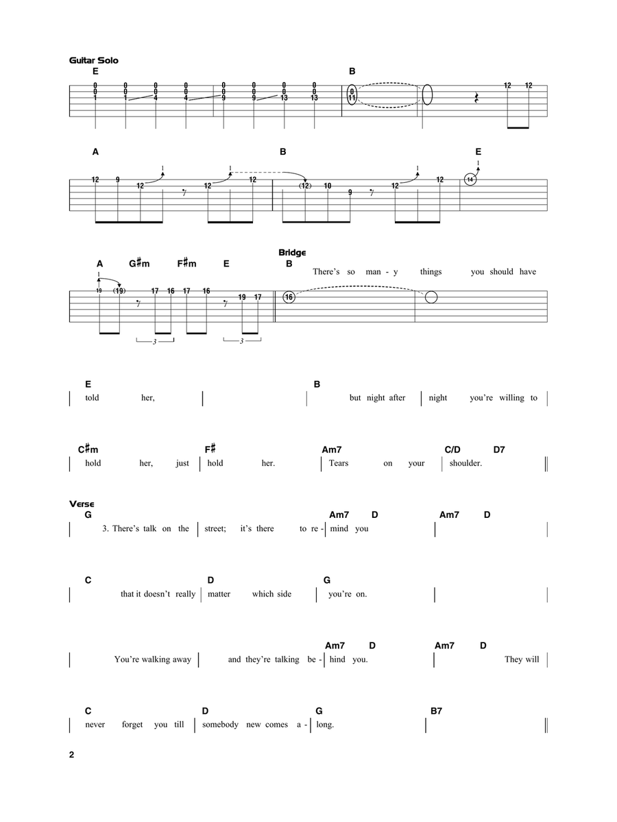 New Kid In Town New Kid In Town Acoustic Guitar scores gallery preview page 2