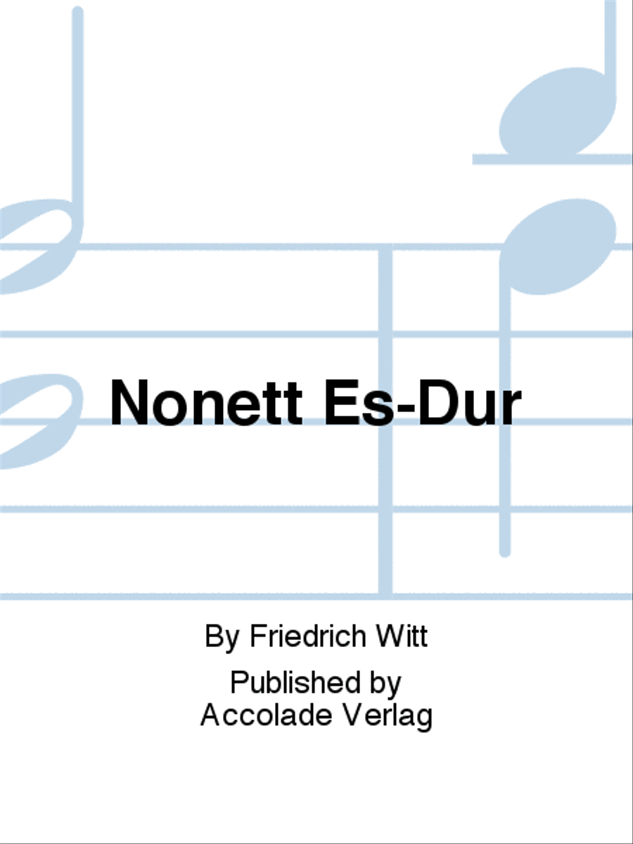 Nonett Es-Dur Bassoon scores gallery preview page 1