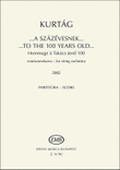 To the 100 years old -Hommage a Takács Jeno 100