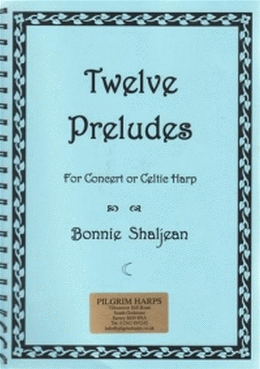 12 Preludes Celtic Harp scores gallery preview page 1