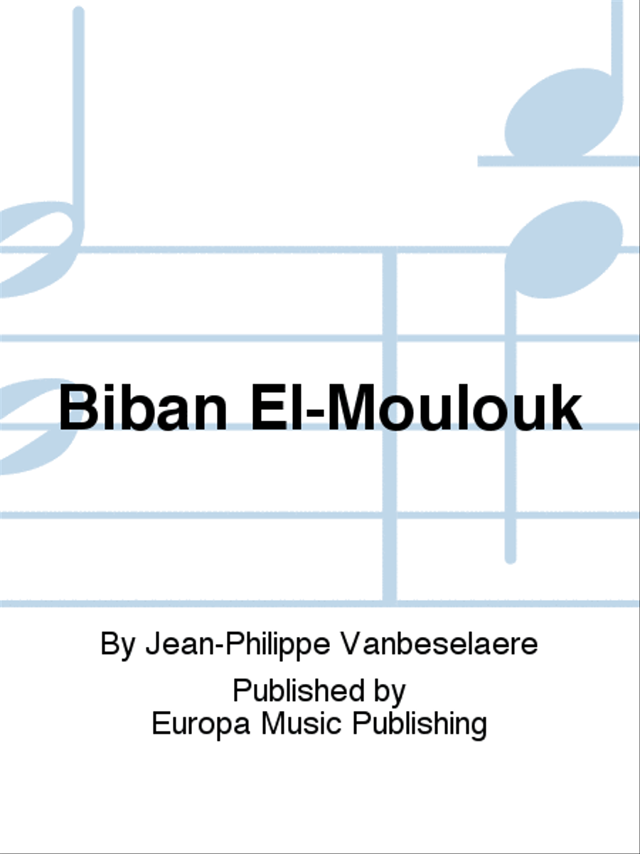 Biban El-Moulouk Concert Band scores gallery preview page 1