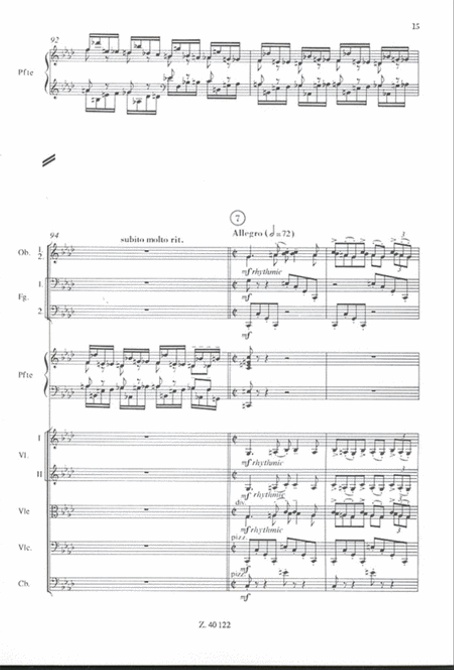 Concerto in F Orchestra scores gallery preview page 3
