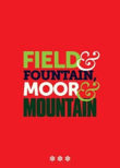 Merry Little Field And Fountain Christmas Card