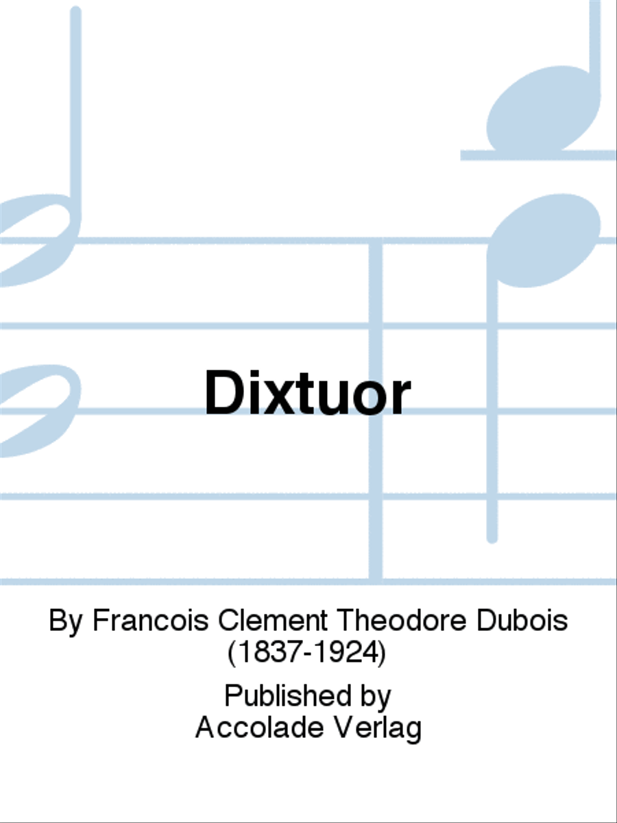 Dixtuor Woodwind Quintet scores gallery preview page 1