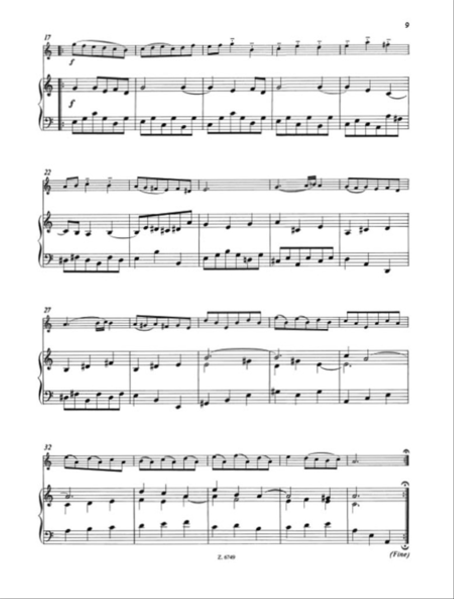 Violin Music for Beginners 2 Violin Solo scores gallery preview page 3
