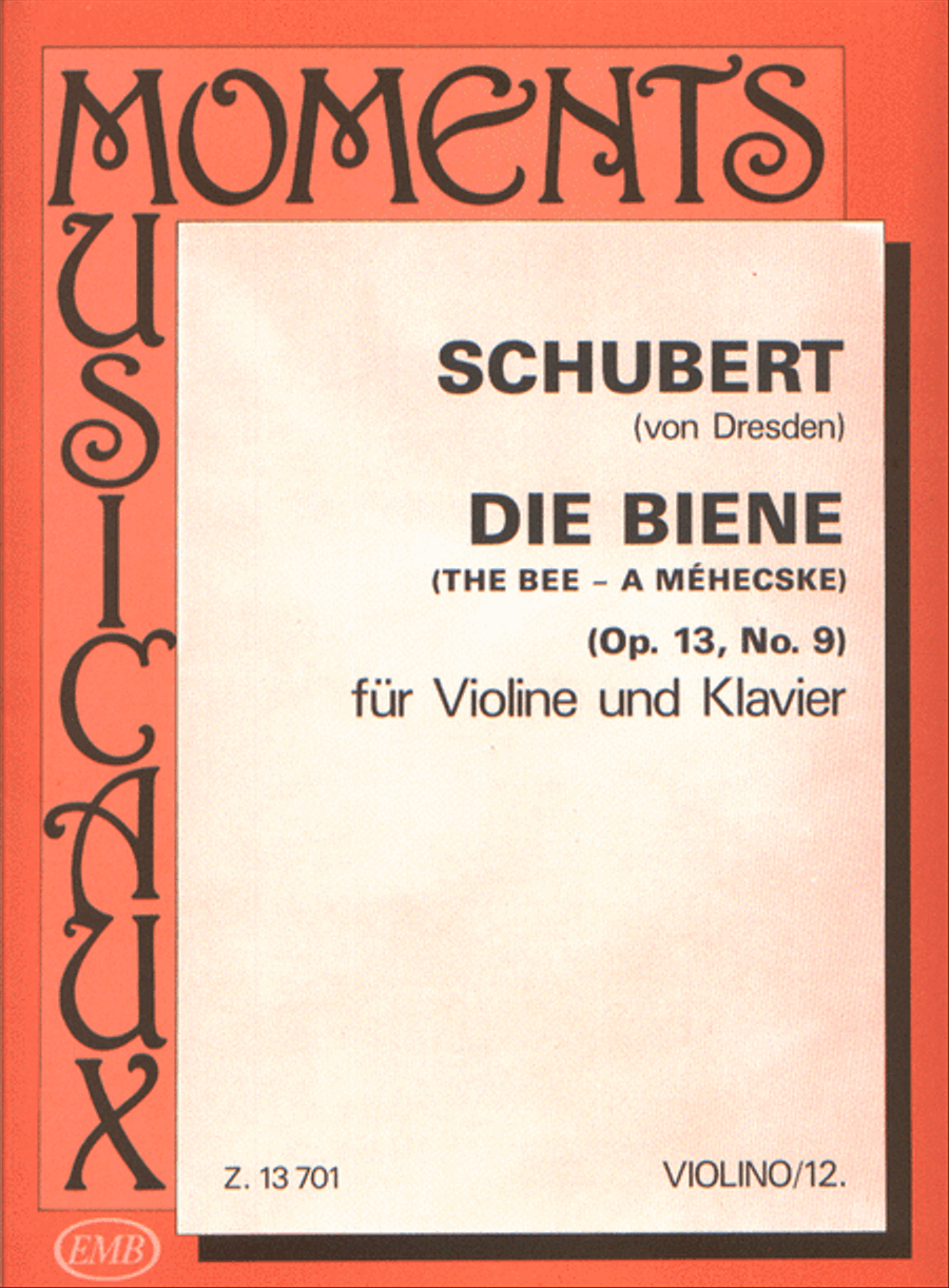 Die Biene op. 13, No. 9 Violin Solo scores gallery preview page 1