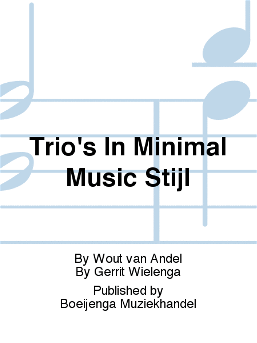Trio's In Minimal Music Stijl Trumpet scores gallery preview page 1