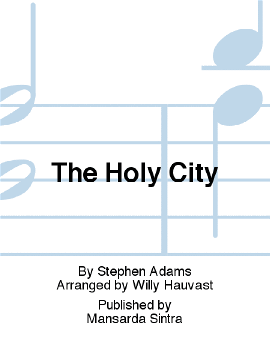The Holy City Concert Band scores gallery preview page 1