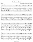 Sometimes I Feel Like a Motherless Child (with Swing Low, Sweet Chariot)--bass clef