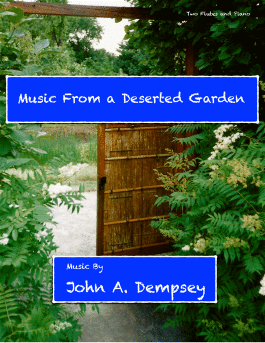 Music From a Deserted Garden (Trio for Two Flutes and Piano) Flute Duet scores gallery preview page 1