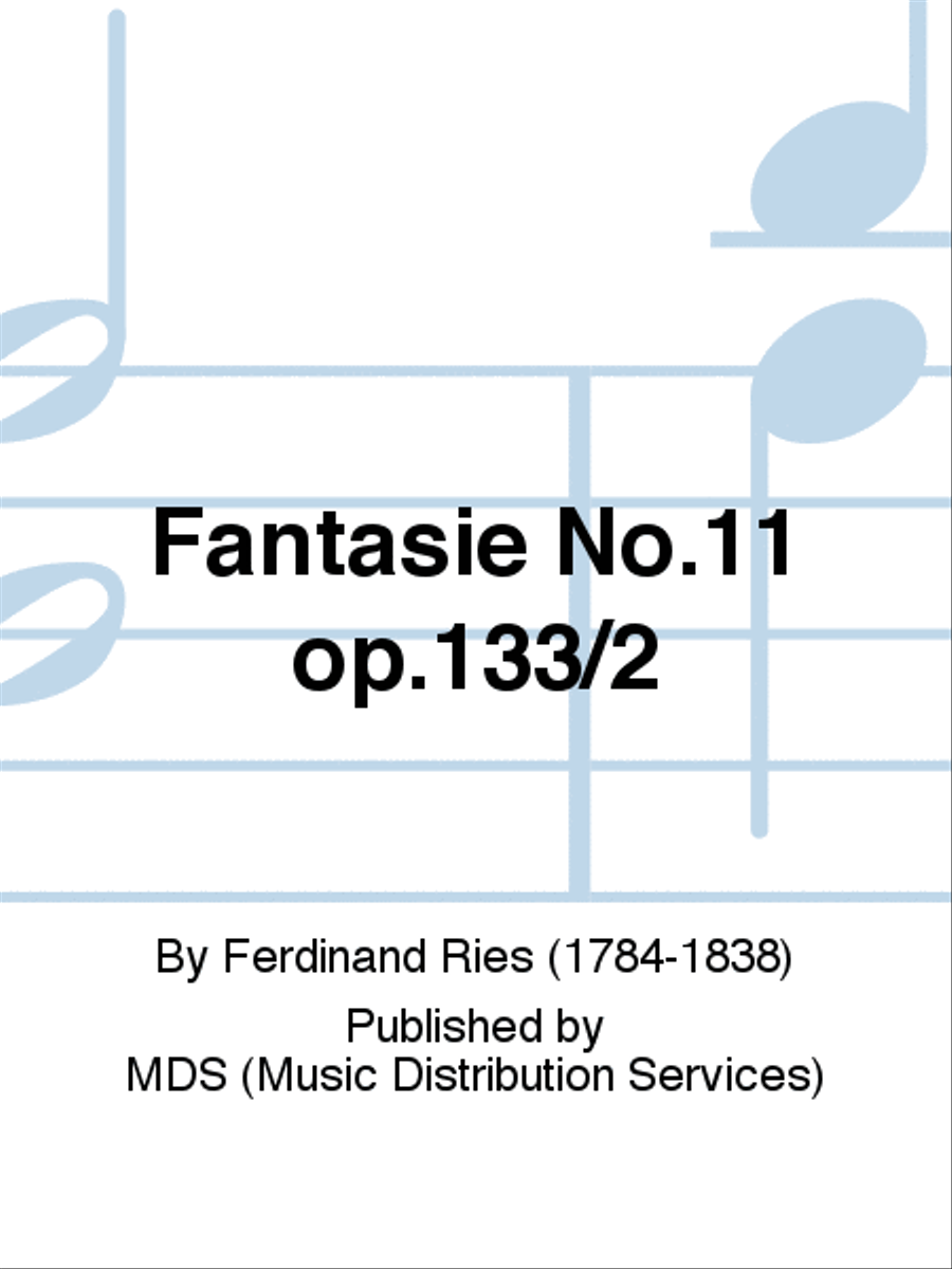 Fantasie No.11 op.133/2 Violin Solo scores gallery preview page 1
