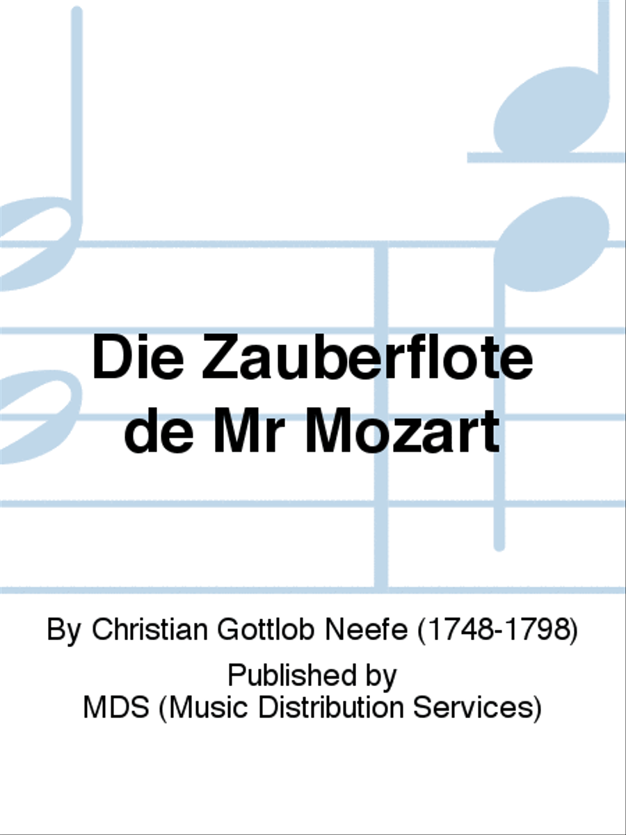 Die Zauberflöte de Mr Mozart Harpsichord scores gallery preview page 1