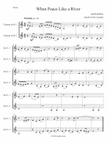 It is Well With my Soul (When Peace like a River) - clarinet duet
