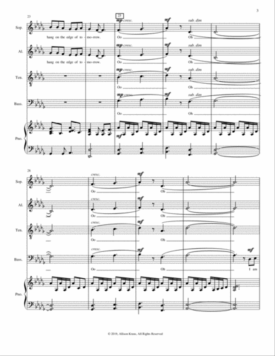 I Am Glad Choir scores gallery preview page 3
