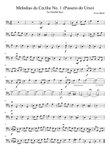Melodias da Cecília No. 1 (Passeio do Urso)