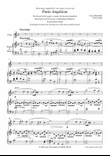Panis Angelicus - Flute, organ
