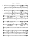 Veni, veni, Emmanuel / O come, o come, Emmanuel (SATB, a cappella) arranged by Sarah Jaysmith (Tradi