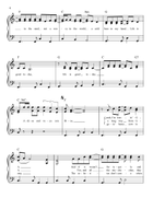 Toes Easy Piano scores gallery preview page 4