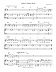 Teacher's Packin' Heat (Key: G major)
