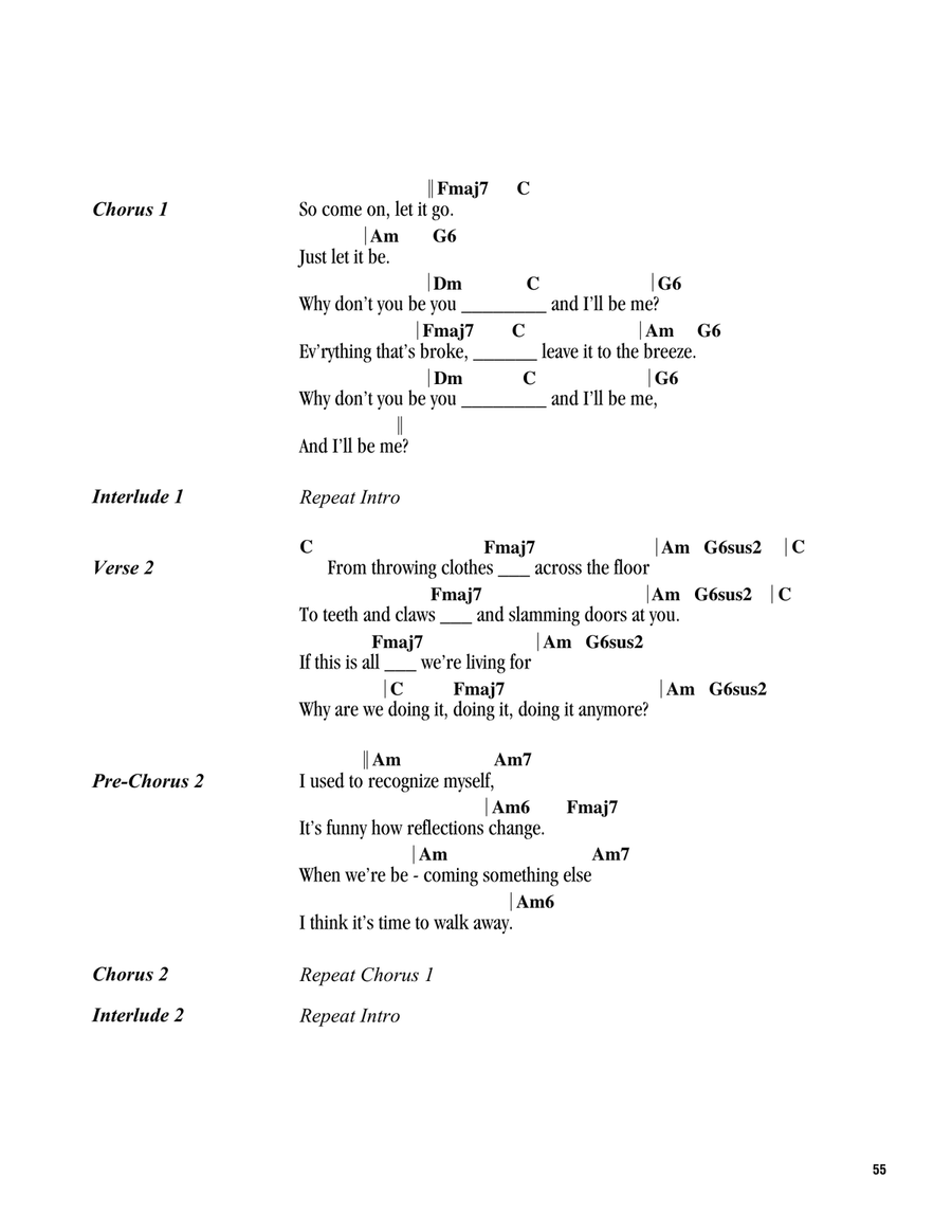 Let It Go Ukulele scores gallery preview page 2