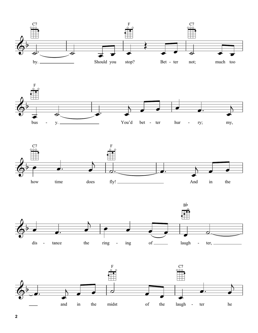 Pretty Paper Pretty Paper Ukulele scores gallery preview page 2
