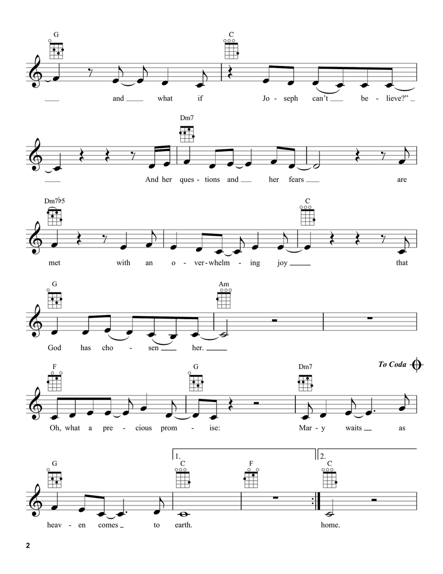 Precious Promise Precious Promise Ukulele scores gallery preview page 2