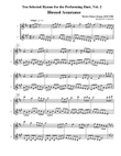 Ten Selected Hymns for the Performing Duet, Vol. 2 - flute and horn