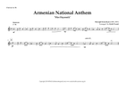 Armenian National Anthem for Symphony Orchestra (Olympic National Anthem Series) w Single WW Full Orchestra scores gallery preview page 6