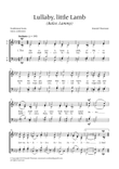 Lullaby, little lamb