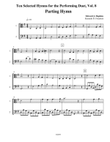 Ten Selected Hymns for the Performing Duet, Vol. 8 - viola and cello