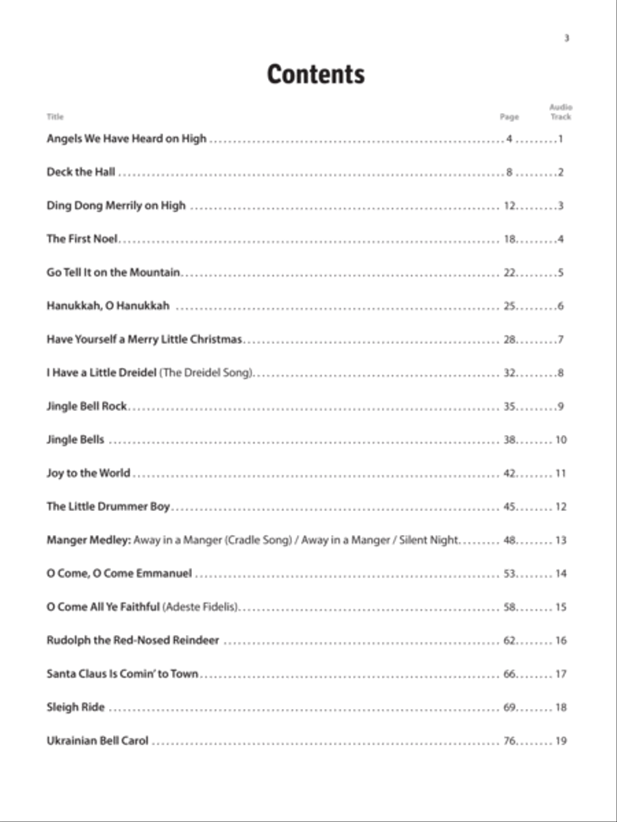 Solos, Duets & Trios for Winds -- Holiday Favorites Small Ensemble scores gallery preview page 2