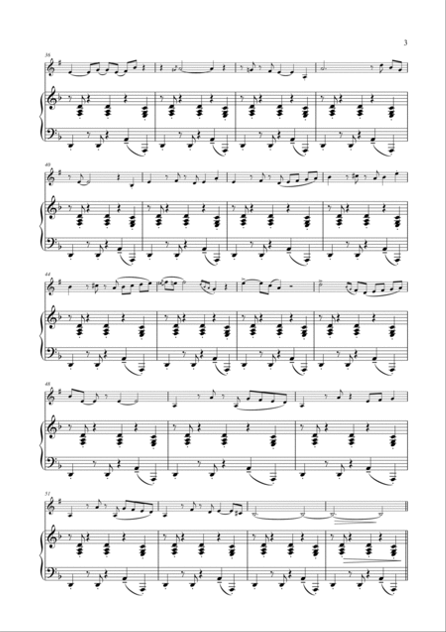 Take Five Clarinet Solo scores gallery preview page 4