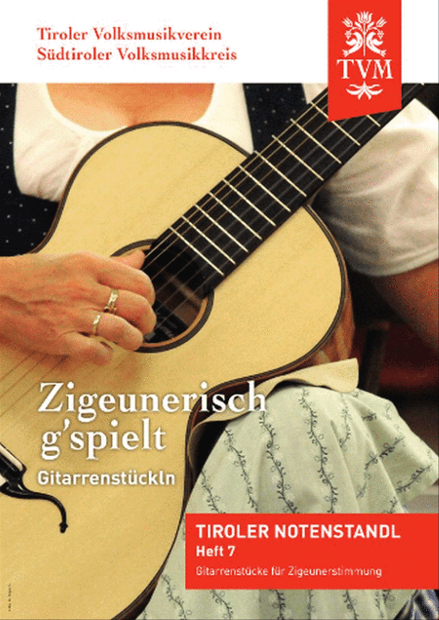Zigeunerisch g`spielt Guitar scores gallery preview page 1