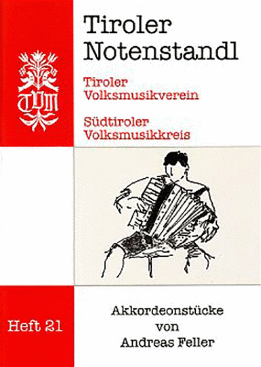 Akkordeonstücke Accordion scores gallery preview page 1