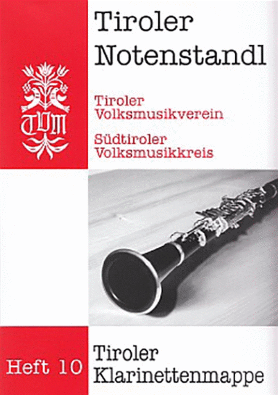 Tiroler Klarinettenmappe Clarinet scores gallery preview page 1