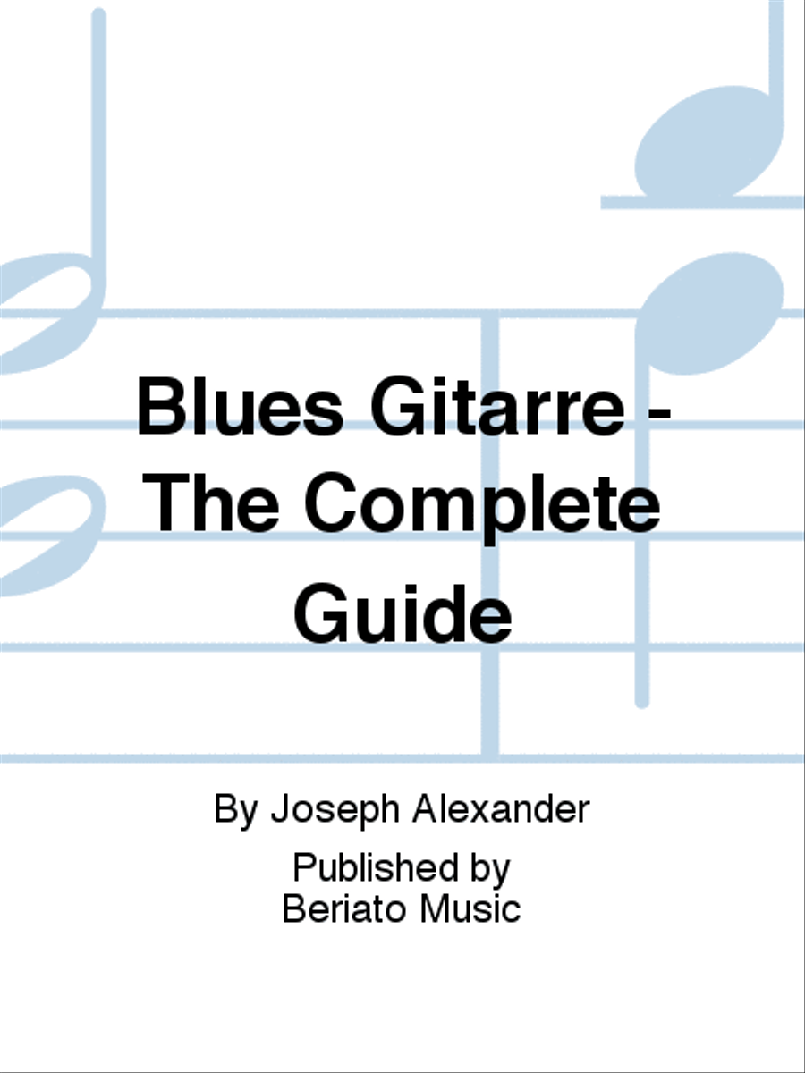 Blues Gitarre - The Complete Guide Electric Guitar scores gallery preview page 1
