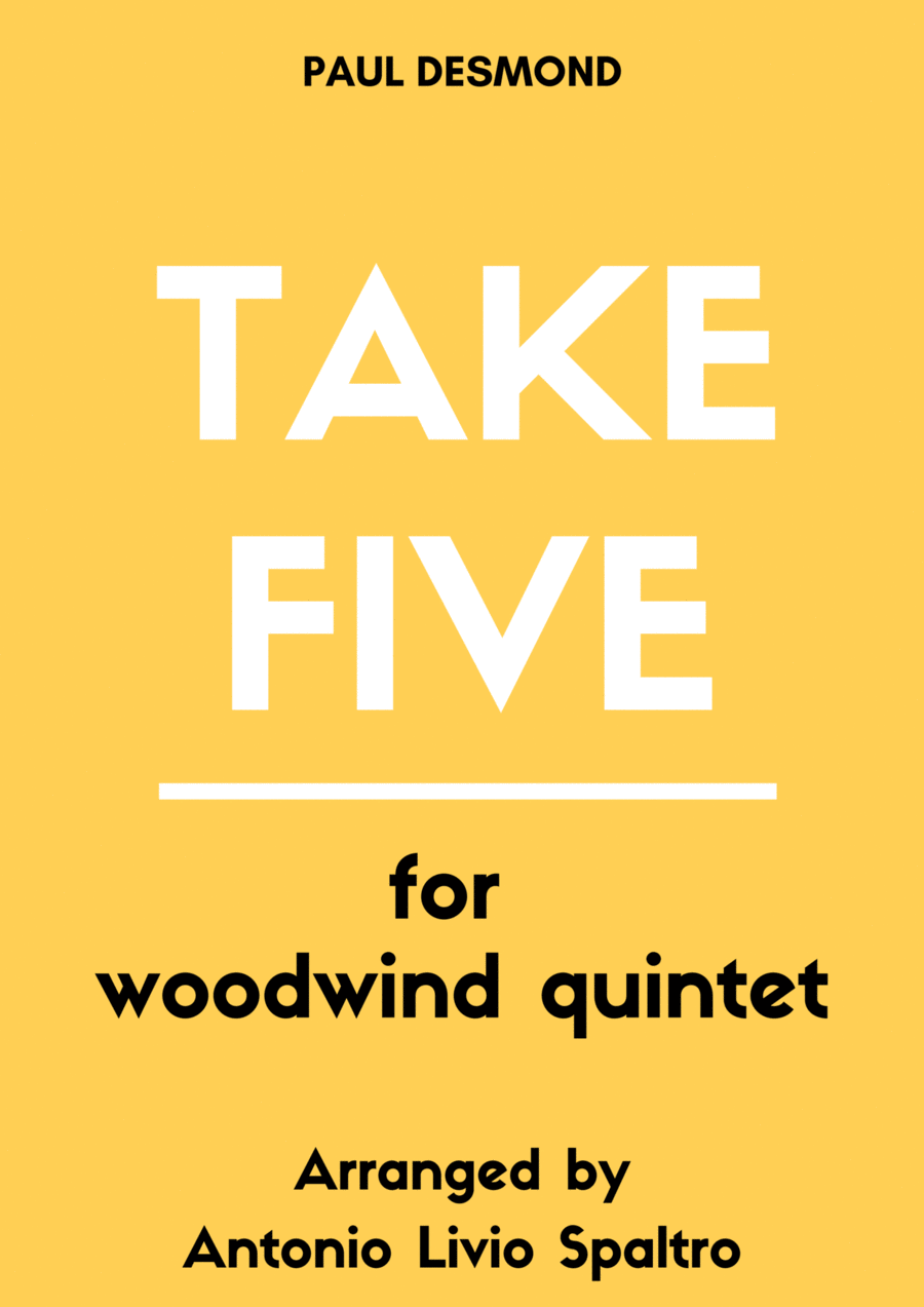 Take Five Woodwind Quintet scores gallery preview page 1