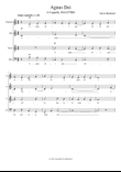 Agnus Dei (SSAATTBB)