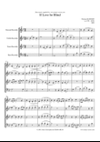 If Love be Blind - Recorder Quartet (Descant, Treble, Tenor and Bass)