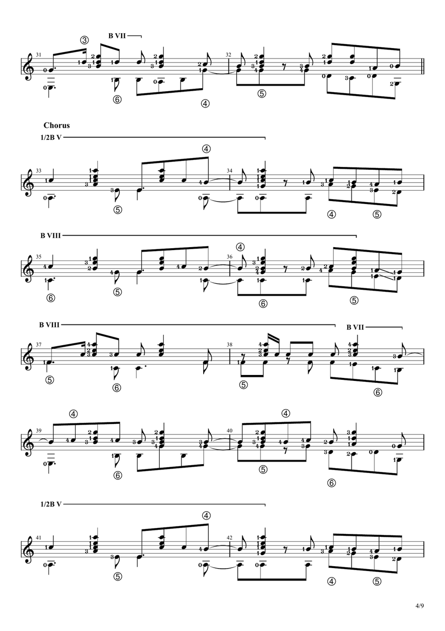 Senorita Acoustic Guitar scores gallery preview page 4