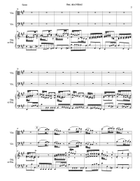 Herr dein Mitleid from the Christmas Oratorio - Weihnachtsoratorium viola, cello, keyboard Cello scores gallery preview page 3