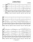 Arabian Dance from the Nutcracker for Brass Quintet