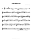 An Irish Blessing (Flute Part)